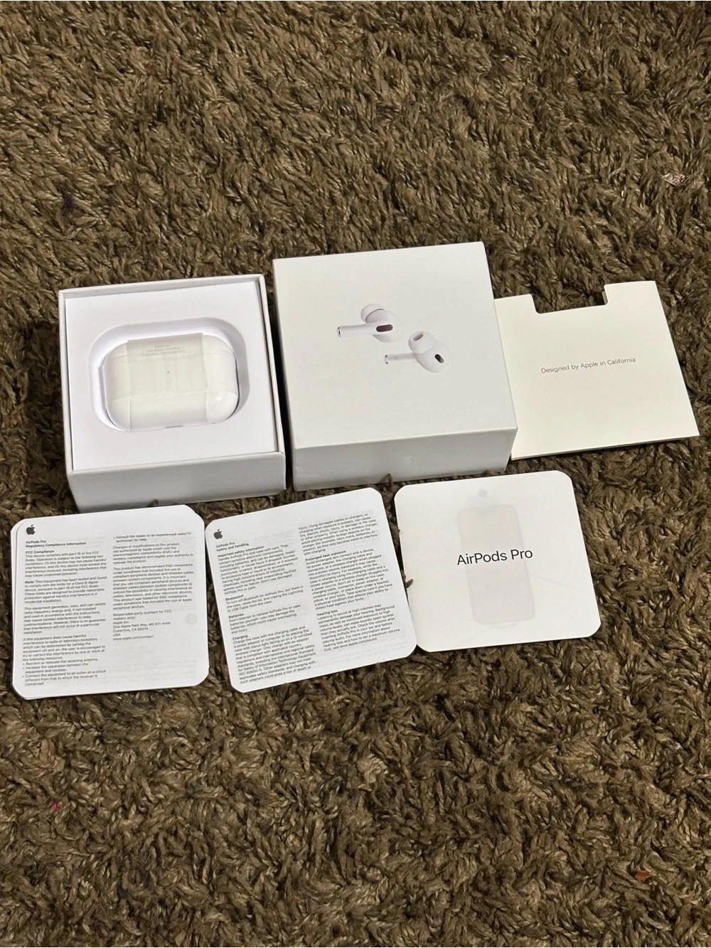 Apple AirPods Pro White Box with Inserts